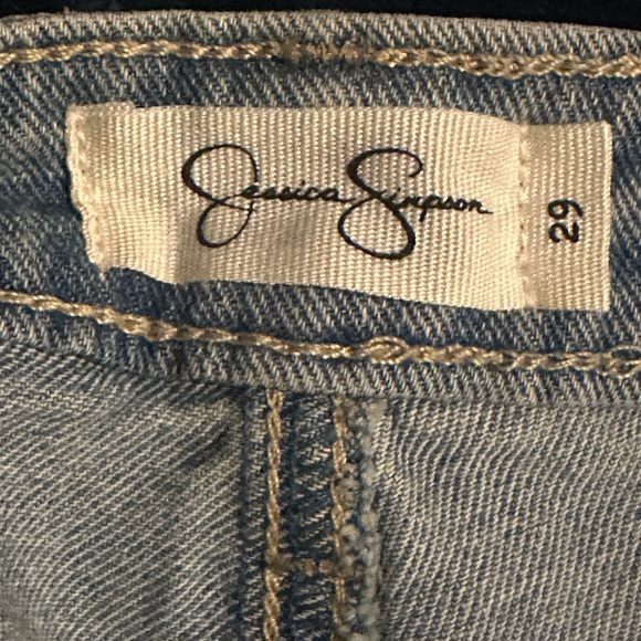 NWT Jessica Simpson Throwback Straight Jeans in Feel the Love - Picture 8 of 16